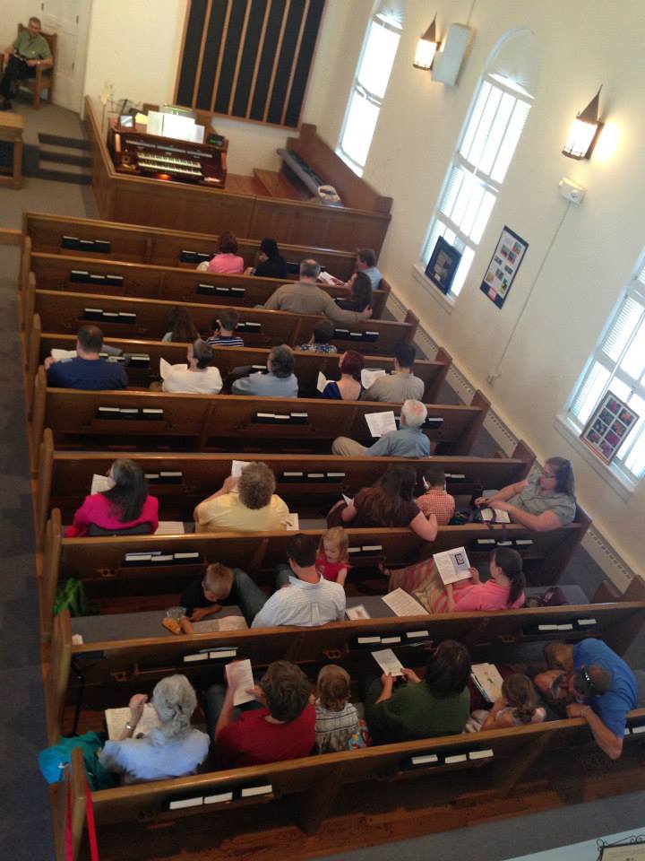 View of the congregation